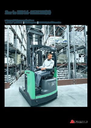 Schubstapler Elektro Mitsubishi RB16N3H  