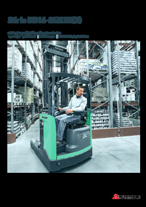 Schubstapler Elektro Mitsubishi RB16N3H  