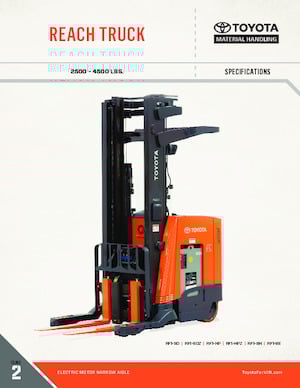 Schubstapler Elektro Toyota RF1-SD2Z32