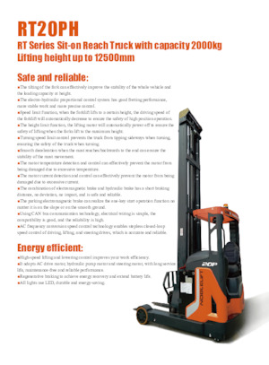 Schubstapler Elektro Noblelift RT20PH