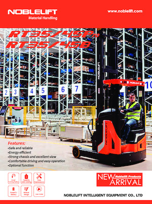 Schubstapler Elektro Noblelift RT45Pro