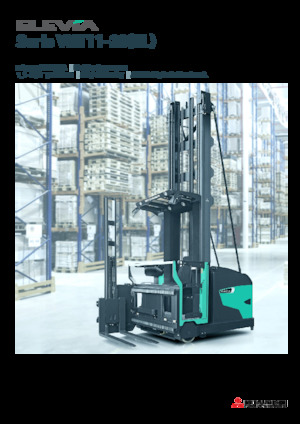 Schubstapler Elektro Mitsubishi VNT13