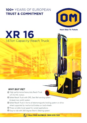 Schubstapler Elektro OM XR 16 N