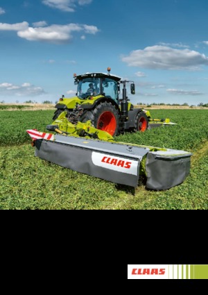 Heckmähwerke Scheiben m. Aufbereiter Claas Disco 2750 C