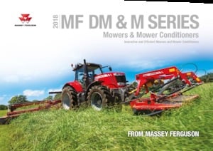Heckmähwerke Scheiben m. Aufbereiter Massey Ferguson DM316 TL-V-RC