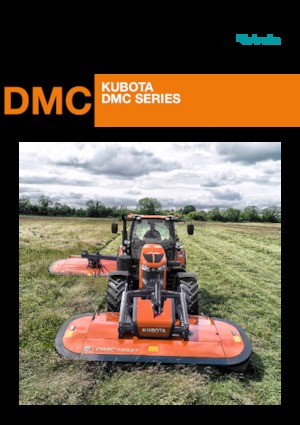 Heckmähwerke Scheiben m. Aufbereiter Kubota DMC63100T