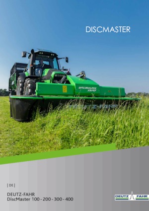 Heckmähwerke Scheiben o. Aufbereiter DEUTZ-FAHR DiscMaster 340