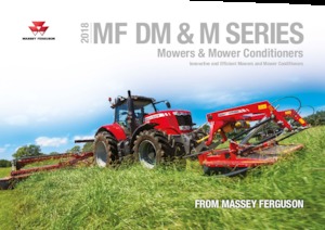 Heckmähwerke Scheiben o. Aufbereiter Massey Ferguson DM306 TL