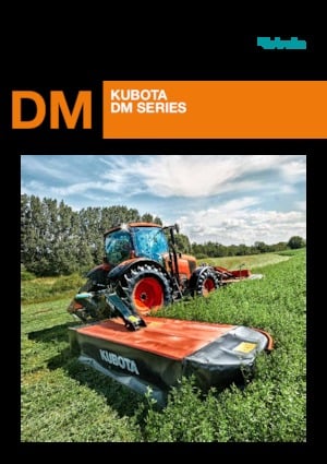 Heckmähwerke Scheiben o. Aufbereiter Kubota DM3340