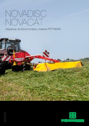 Heckmähwerke Scheiben o. Aufbereiter Pöttinger NovaCat 352 CF