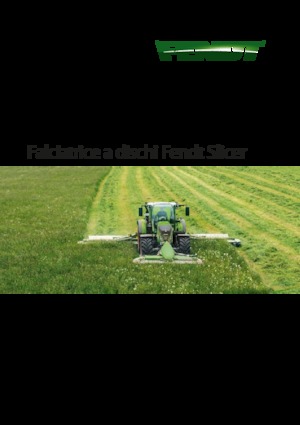 Heckmähwerke Scheiben o. Aufbereiter Fendt Slicer 4080 TL
