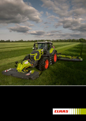 Heckmähwerke Scheiben m. Aufbereiter Claas Disco 8500 C Trend