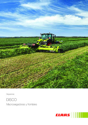 Heckmähwerke Scheiben m. Aufbereiter Claas Disco 8500 C Trend