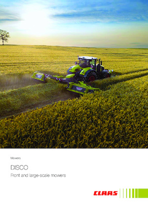 Heckmähwerke Scheiben m. Aufbereiter Claas Disco 9700 C Business