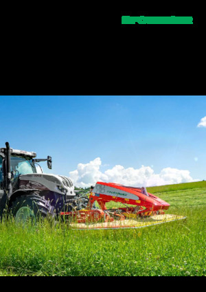 Heckmähwerke Scheiben m. Aufbereiter Pöttinger NovaCat 352 RC