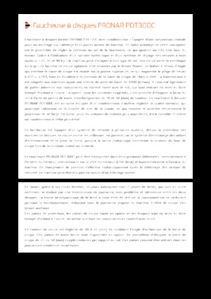 Heckmähwerke Scheiben m. Aufbereiter Pronar PDT 300 C