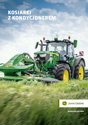 Heckmähwerke Scheiben m. Aufbereiter John Deere R310R
