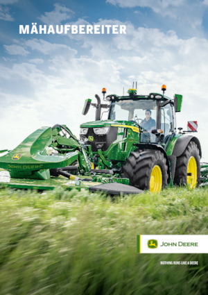 Heckmähwerke Scheiben m. Aufbereiter John Deere R930R