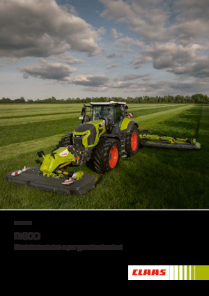 Heckmähwerke Scheiben o. Aufbereiter Claas Disco 1100 Comfort 