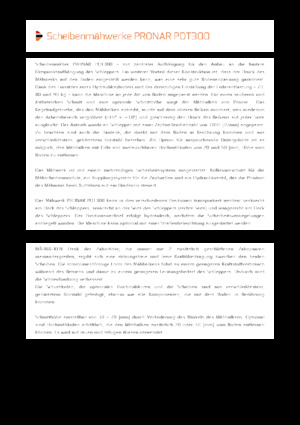 Heckmähwerke Scheiben o. Aufbereiter Pronar PDT 300