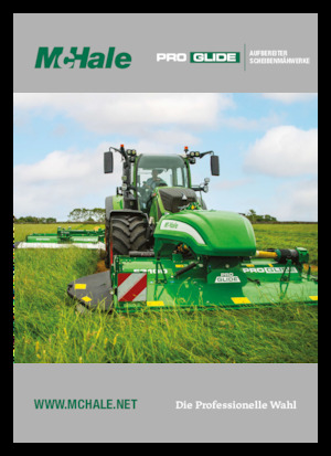 Heckmähwerke Scheiben o. Aufbereiter McHale B9600