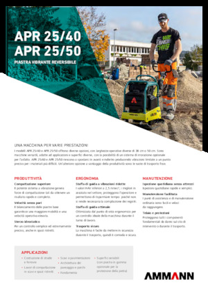 Rüttelplatten, reversibel Ammann APR 2550