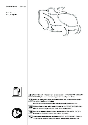 Aufsitzrasenmäher, Rasen- und Gartentraktoren Mountfield MTF 72H