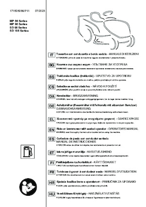Aufsitzrasenmäher, Rasen- und Gartentraktoren Mountfield MTF 98H