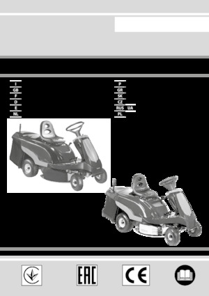 Aufsitzrasenmäher, Rasen- und Gartentraktoren Efco ZEPHYR 72/12,5 K H