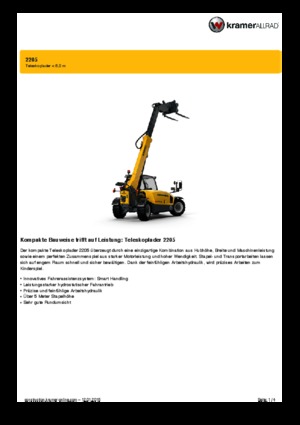 Teleskopen starr Kramer 2205