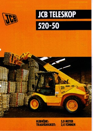 Teleskopen starr JCB 520-50