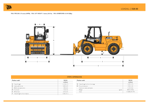 Teleskopen starr JCB 520-50