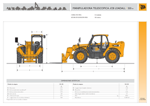 Teleskopen starr JCB 533-105
