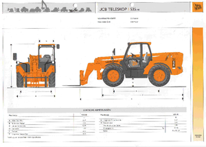 Teleskopen starr JCB 535-140
