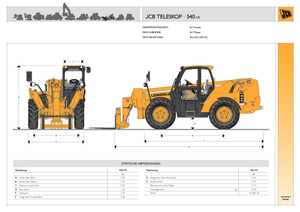 Teleskopen starr JCB 540-170