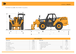 Teleskopen starr JCB 540-170