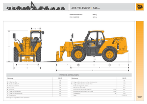 Teleskopen starr JCB 540-170