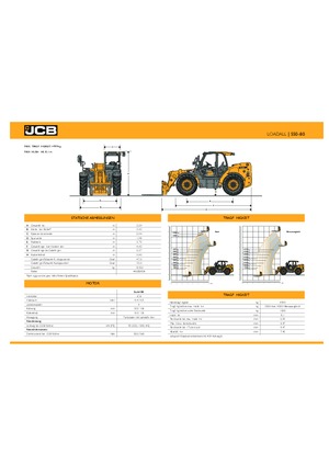 Teleskopen starr JCB 550-80 DS