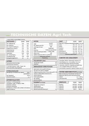 Teleskopen starr Dieci Agri Tech 35.7 VS