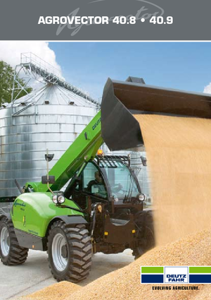 Teleskopen starr DEUTZ-FAHR Agrovector 40.8