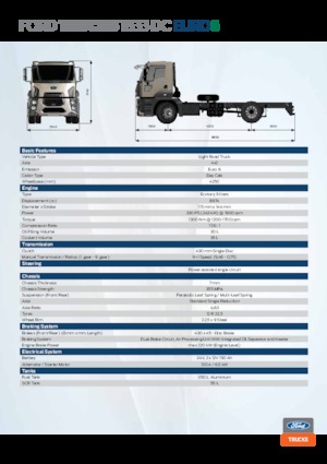 Fahrgestell Ford 1833 DC
