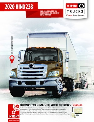 Fahrgestell Hino 2020 HINO 238 4x2