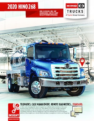 Fahrgestell Hino 2020 HINO 268 4x2