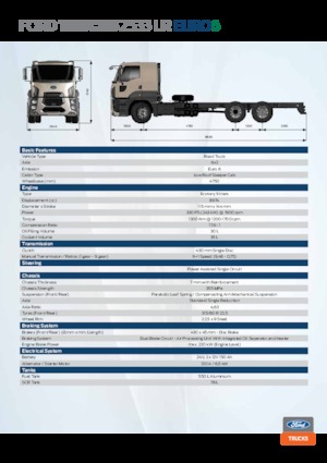 Fahrgestell Ford 2533 LR Lowliner