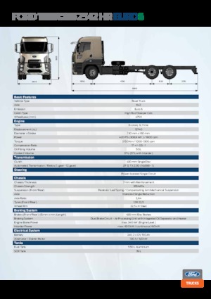 Fahrgestell Ford 2542 HR