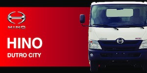 Fahrgestell Hino 300 DUTRO CITY 4x2