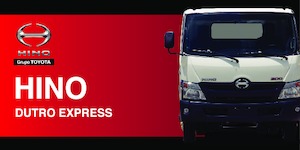 Fahrgestell Hino 300 DUTRO EXPRESS 4x2