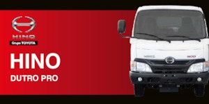 Fahrgestell Hino 300 DUTRO PRO 4x2