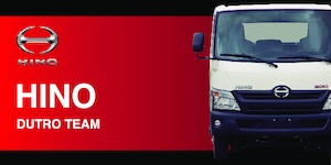 Fahrgestell Hino 300 DUTRO TEAM 4x2