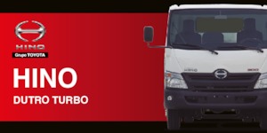 Fahrgestell Hino 300 DUTRO TURBO 4x2